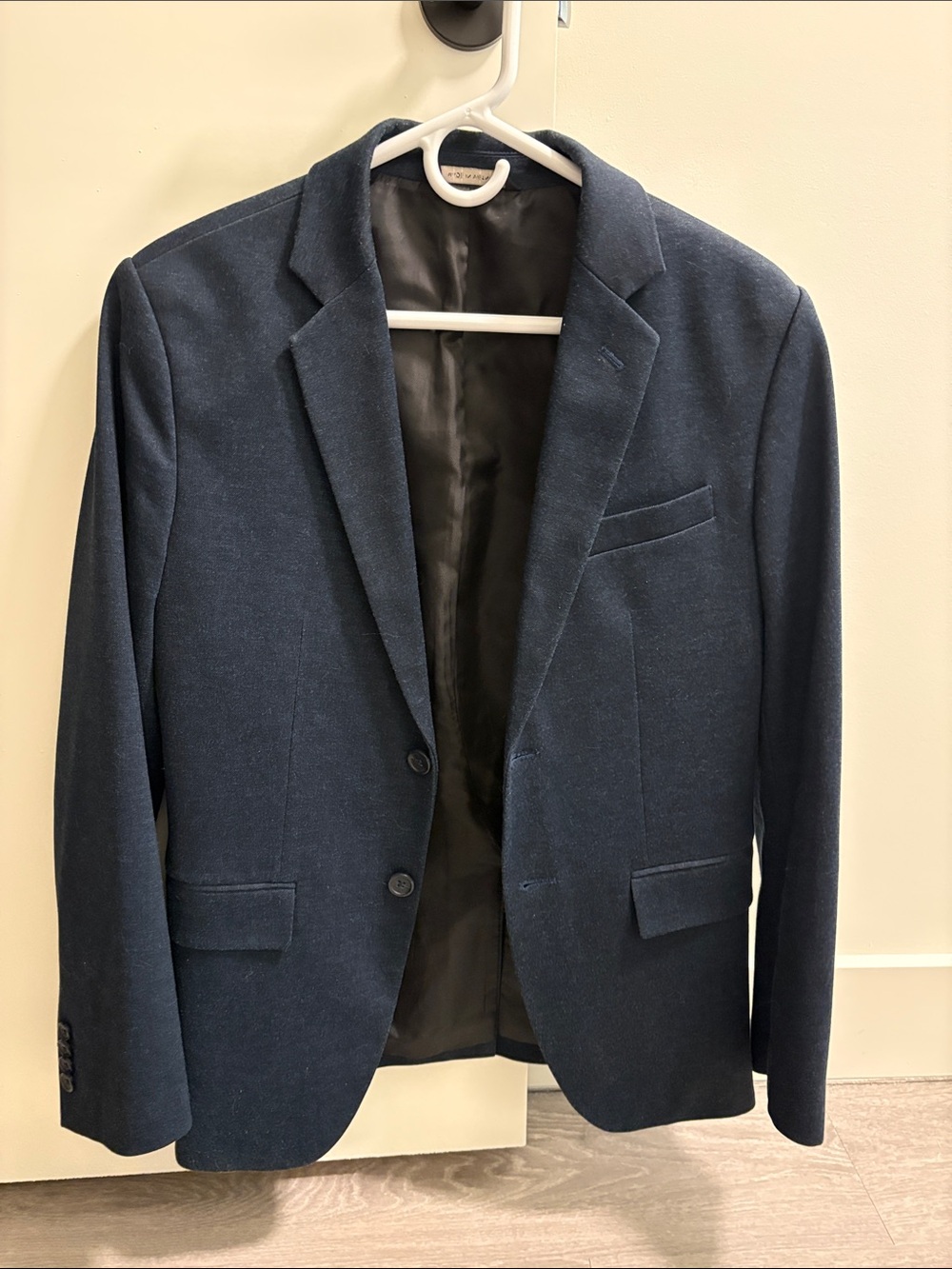Banana Republic Factory Navy Sport Coat - Two-Button Blazer